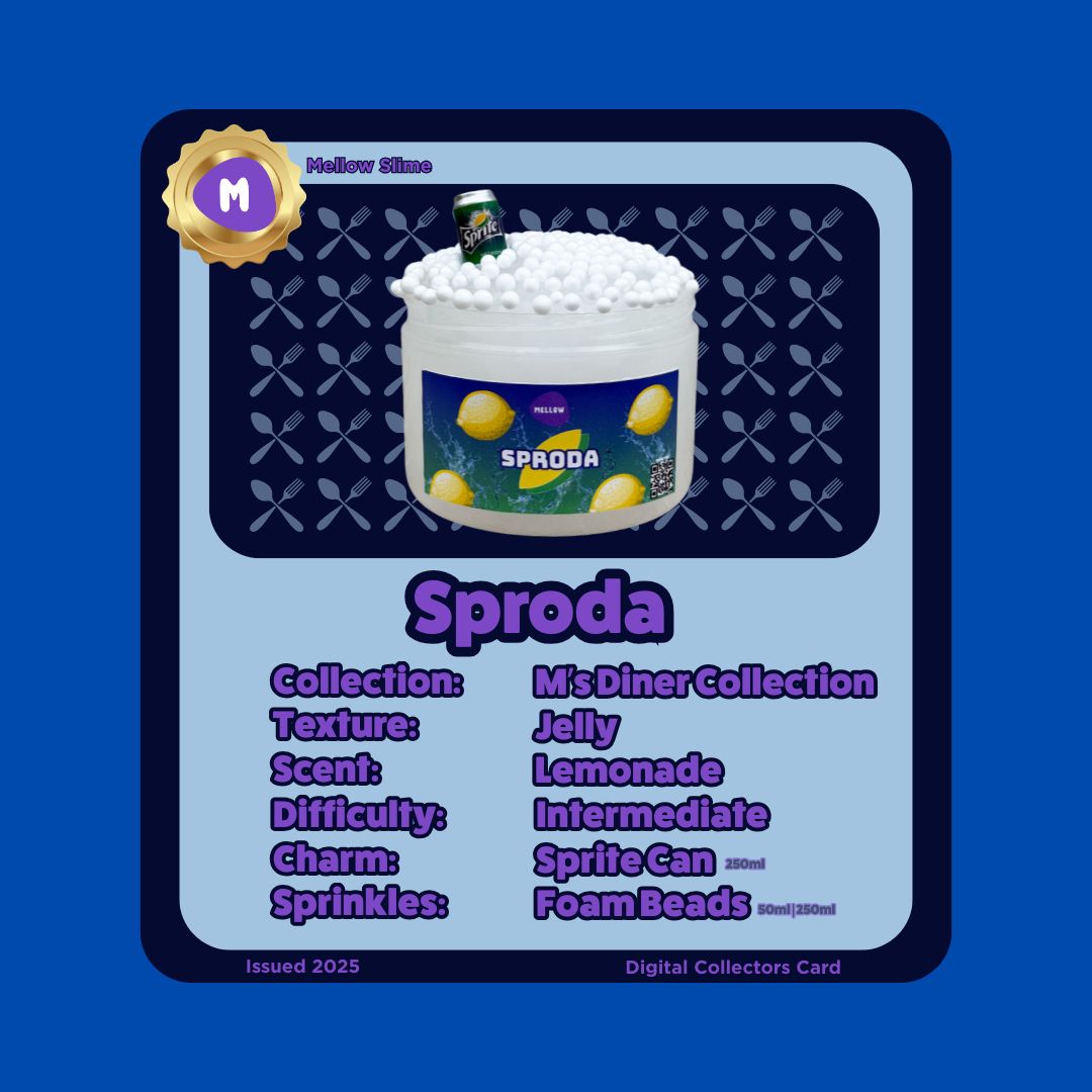 Sproda Digital Collectors Card | Mellow Slime