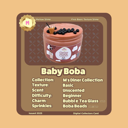 Baby Boba Collectors Card | Mellow Slime