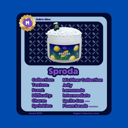 Sproda Digital Collectors Card | Mellow Slime